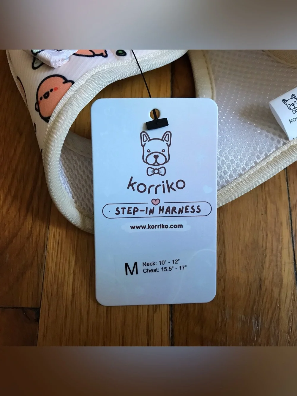 Korriko Step-In Vest Dog Harness - Potato Size M